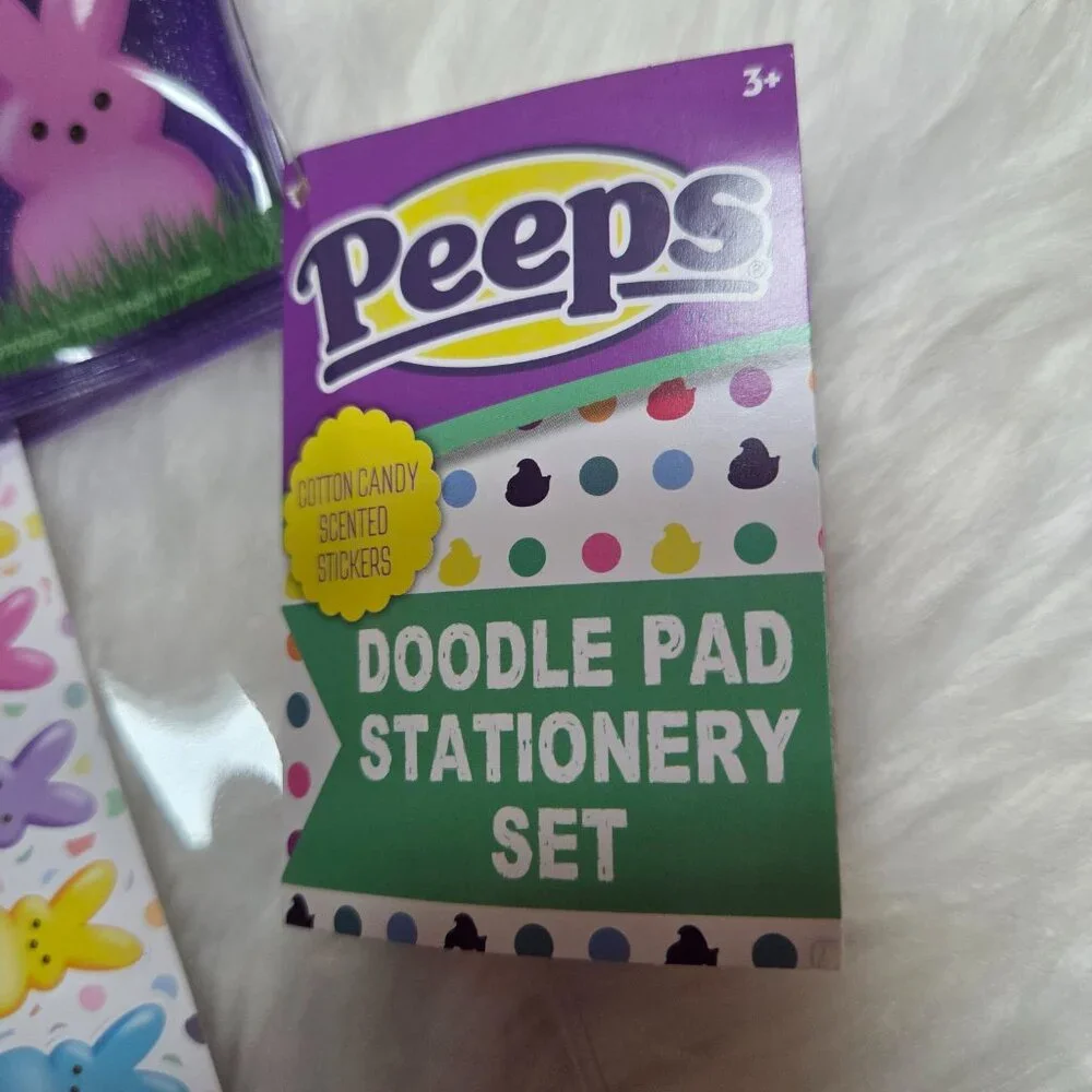 Peeps Doodle Pad Stationary Set